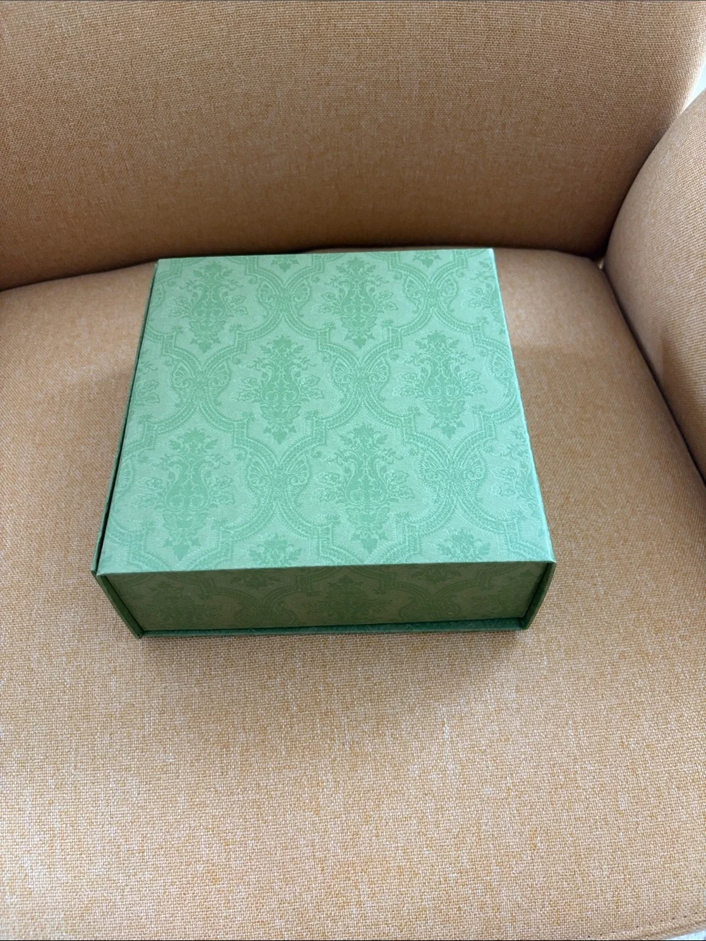 Gucci Green Damask Presentation Belt Box